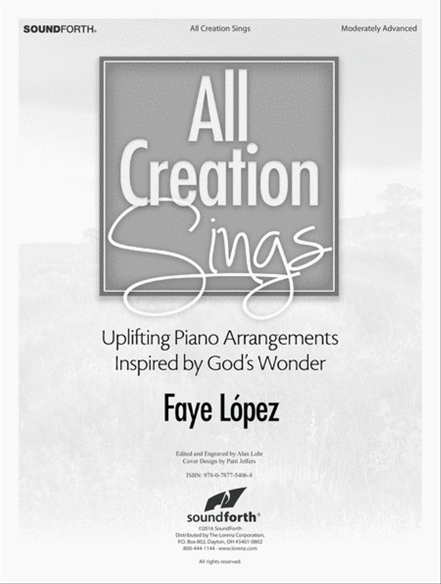 All Creation Sings Piano Solo scores gallery preview page 1
