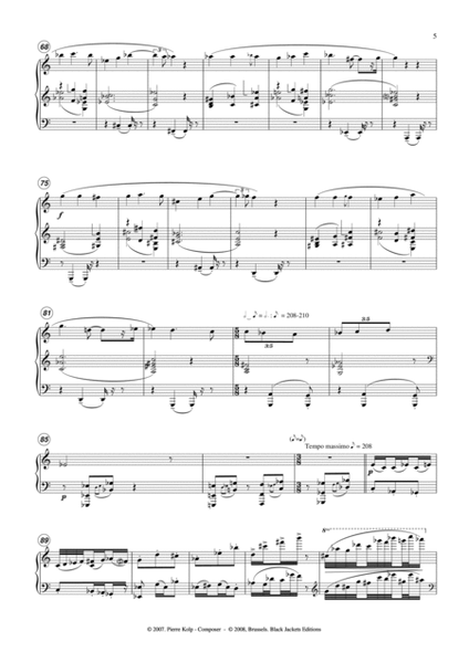 Scherzo 2 for piano