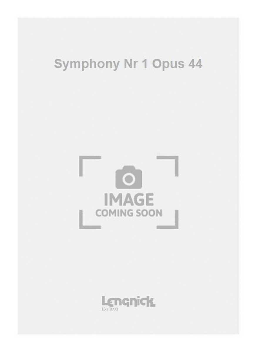 Symphony Nr 1 Opus 44