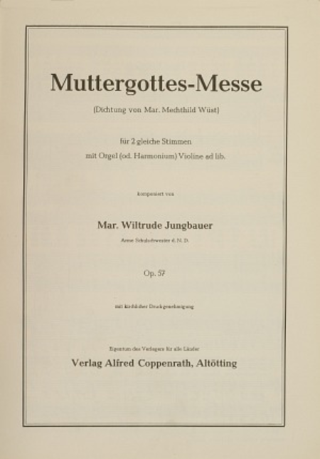 Muttergottes-Messe