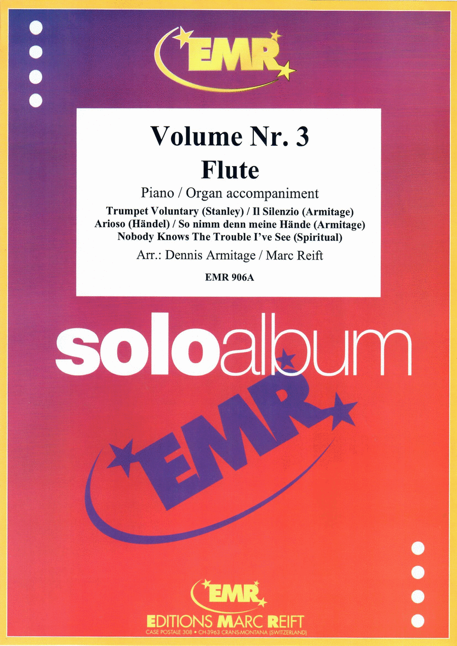 Solo Album Volume 03 Flute Solo scores gallery preview page 1