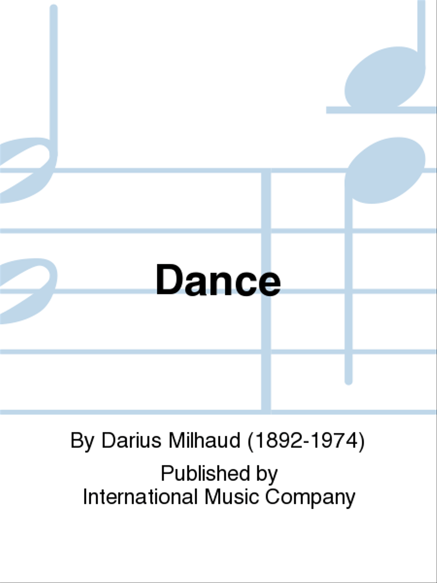 Dance Alto Saxophone scores gallery preview page 1