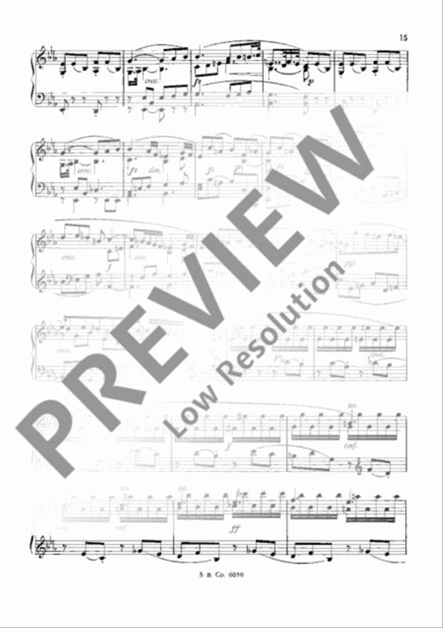 Sonata G minor Sonata G minor Piano Solo scores gallery preview page 18