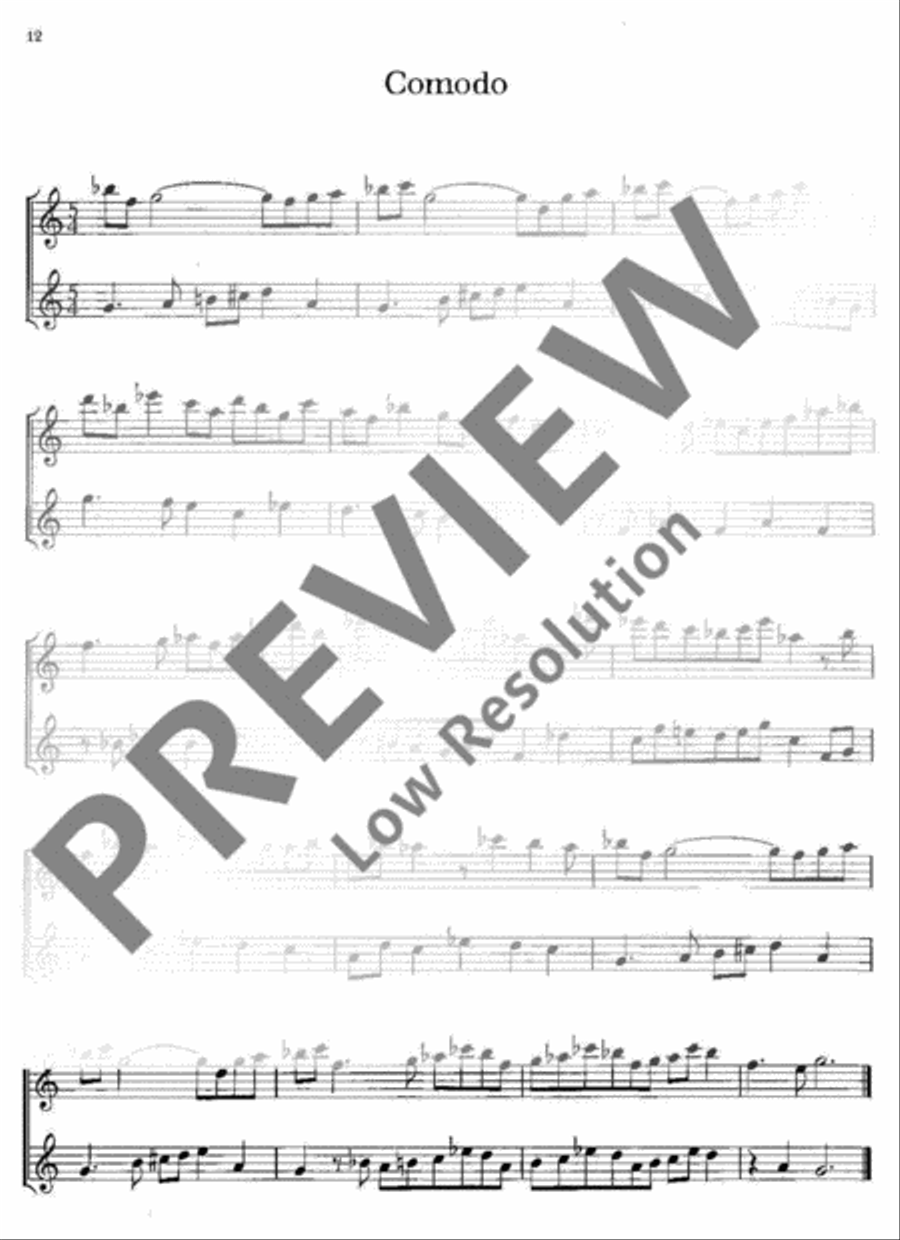 Dance piece Dance piece Alto Recorder scores gallery preview page 13
