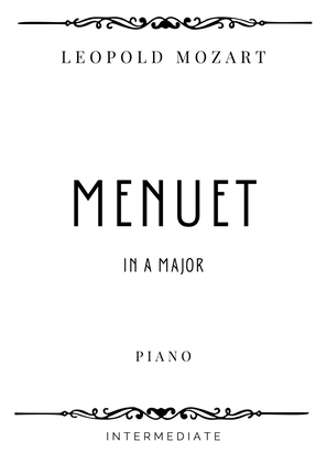 L. Mozart - Menuet in A Major - Intermediate