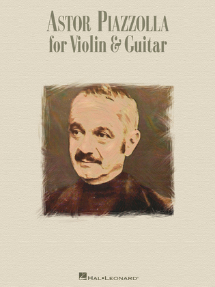Book cover for Astor Piazzolla for Violin & Guitar