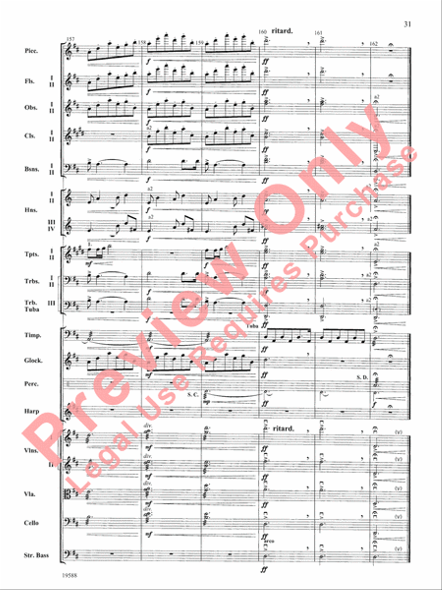 Camp Meeting Camp Meeting Full Orchestra scores gallery preview page 32