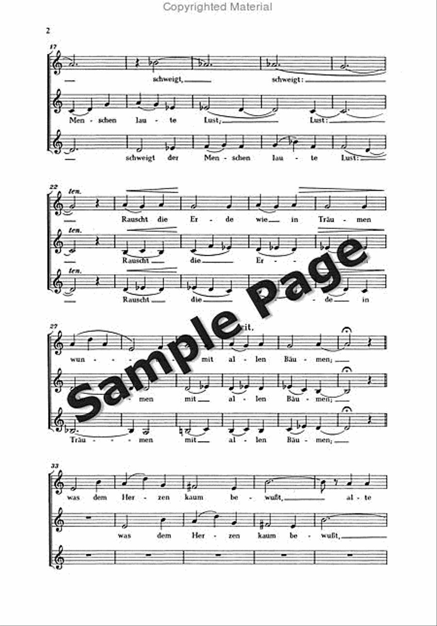 Tageskreis Tageskreis Women's Choir scores gallery preview page 3