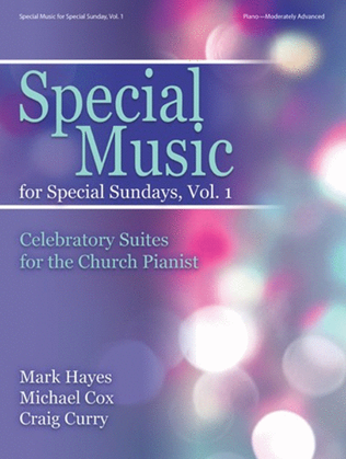 Book cover for Special Music for Special Sundays, Volume 1