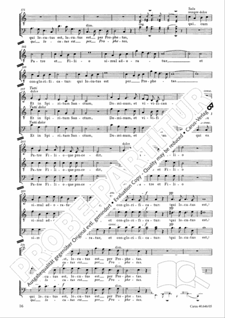 Mass in A major Mass in A major STB scores gallery preview page 17