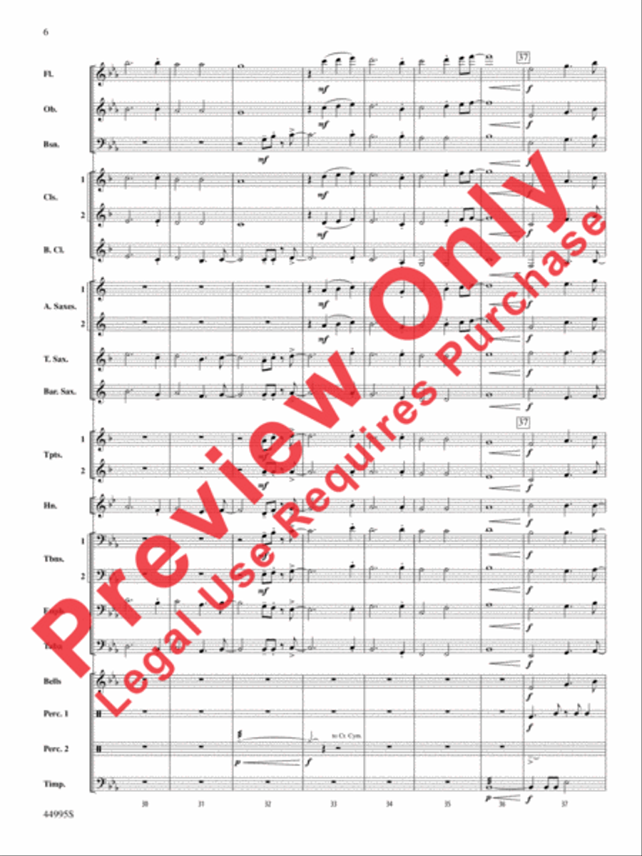 Djembe Laya Concert Band scores gallery preview page 23