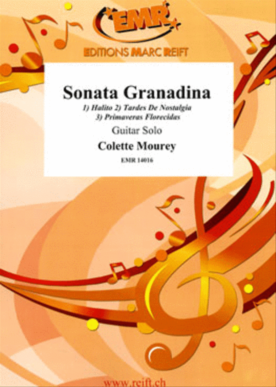 Sonata Granadina Classical Guitar scores gallery preview page 1