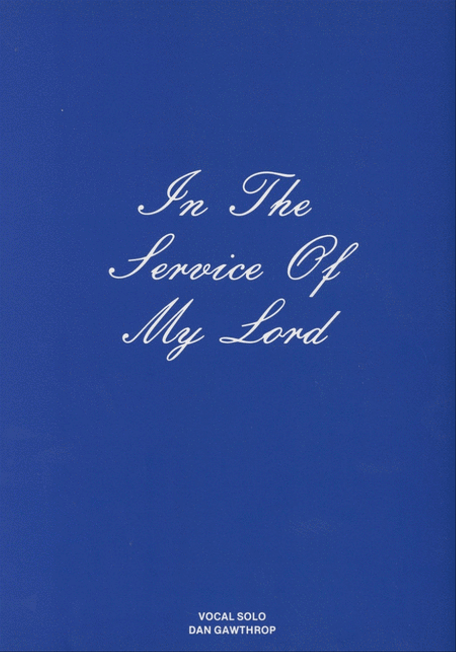 In the Service of My Lord - Vocal Solo Voice Solo scores gallery preview page 1