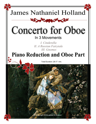 Concerto for Oboe Arranged for Oboe and Piano Orchestral Reduction Score