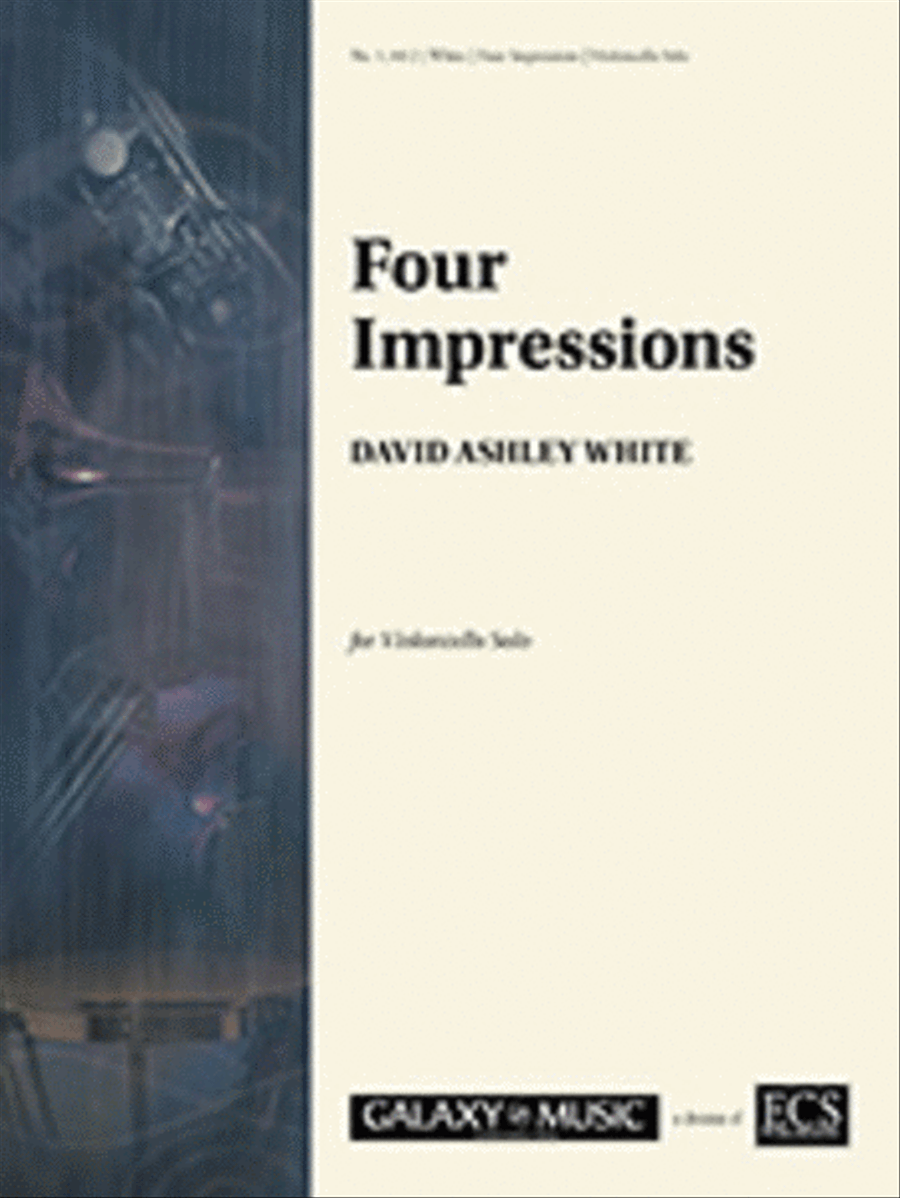 Four Impressions Four Impressions Cello Solo scores gallery preview page 1