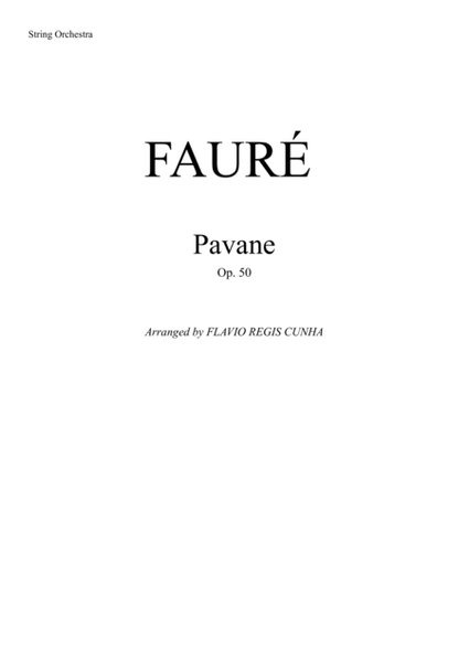 Pavane Op. 50 for String Orchestra image number null