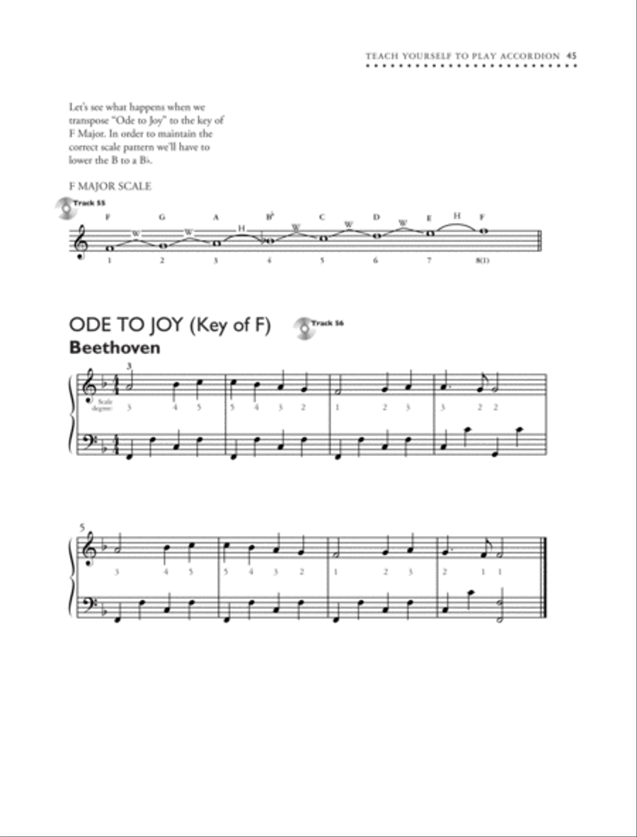 Alfred's Teach Yourself to Play Accordion Accordion scores gallery preview page 16