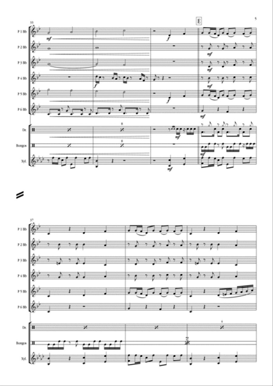 Let It Ring Concert Band scores gallery preview page 5