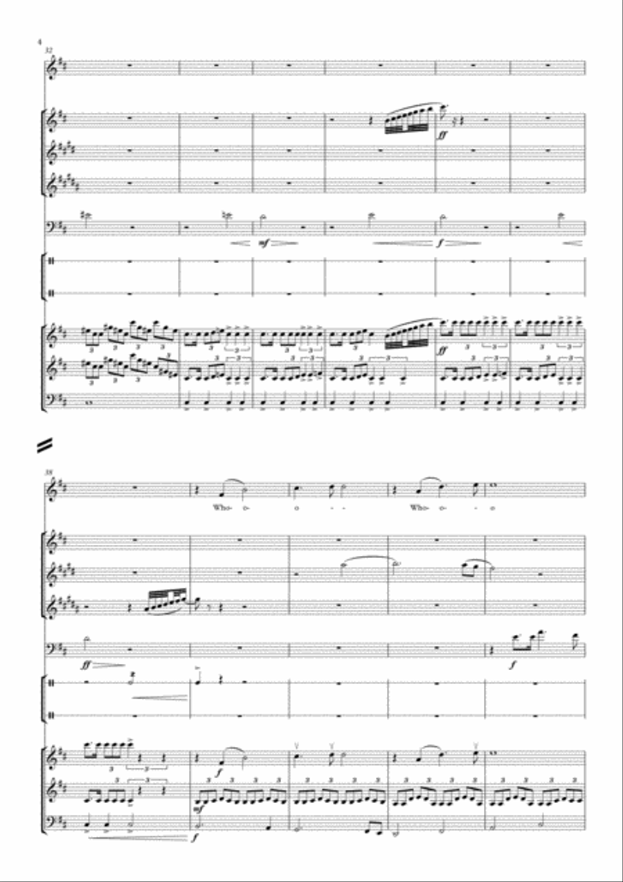 Rumpel's Defeat Large Ensemble scores gallery preview page 4