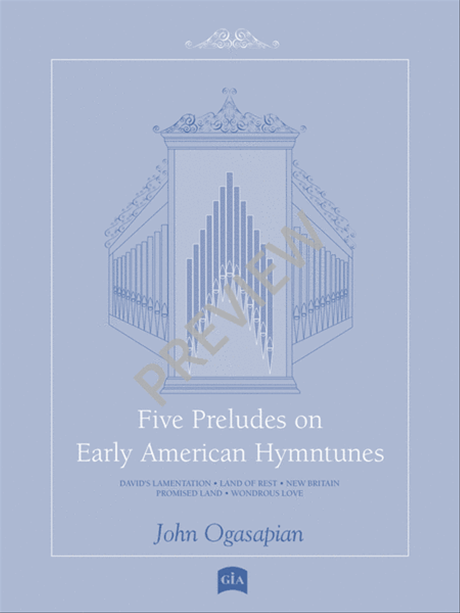 Five Preludes on Early American Tunes Organ scores gallery preview page 2