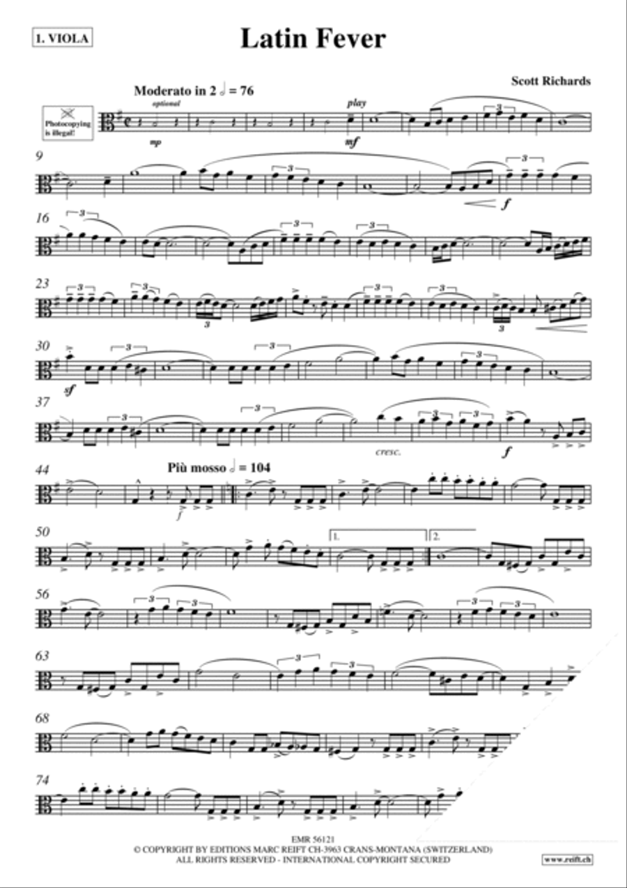 Latin Fever Cello scores gallery preview page 3
