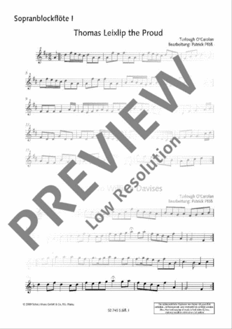 16 Trios Alto Recorder scores gallery preview page 20