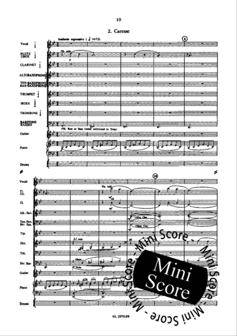 Airs D'Ambiance Airs D'Ambiance Concert Band scores gallery preview page 12