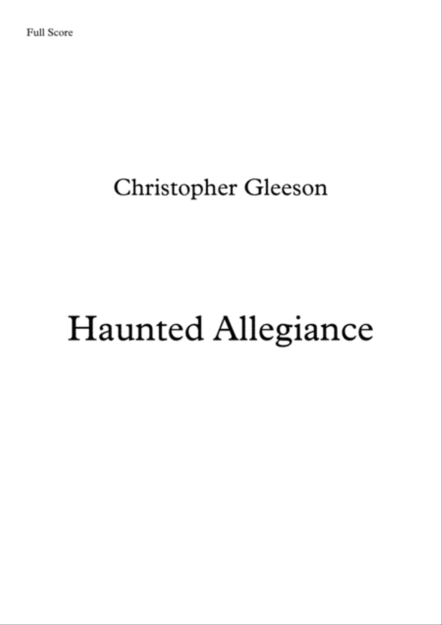 'Haunted House' for Violin and Guitar String Duet scores gallery preview page 1