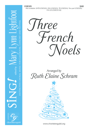 Book cover for Three French Noels