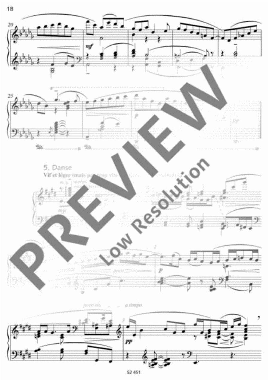 Le Portrait de Daisy Hamilton Piano Solo scores gallery preview page 19