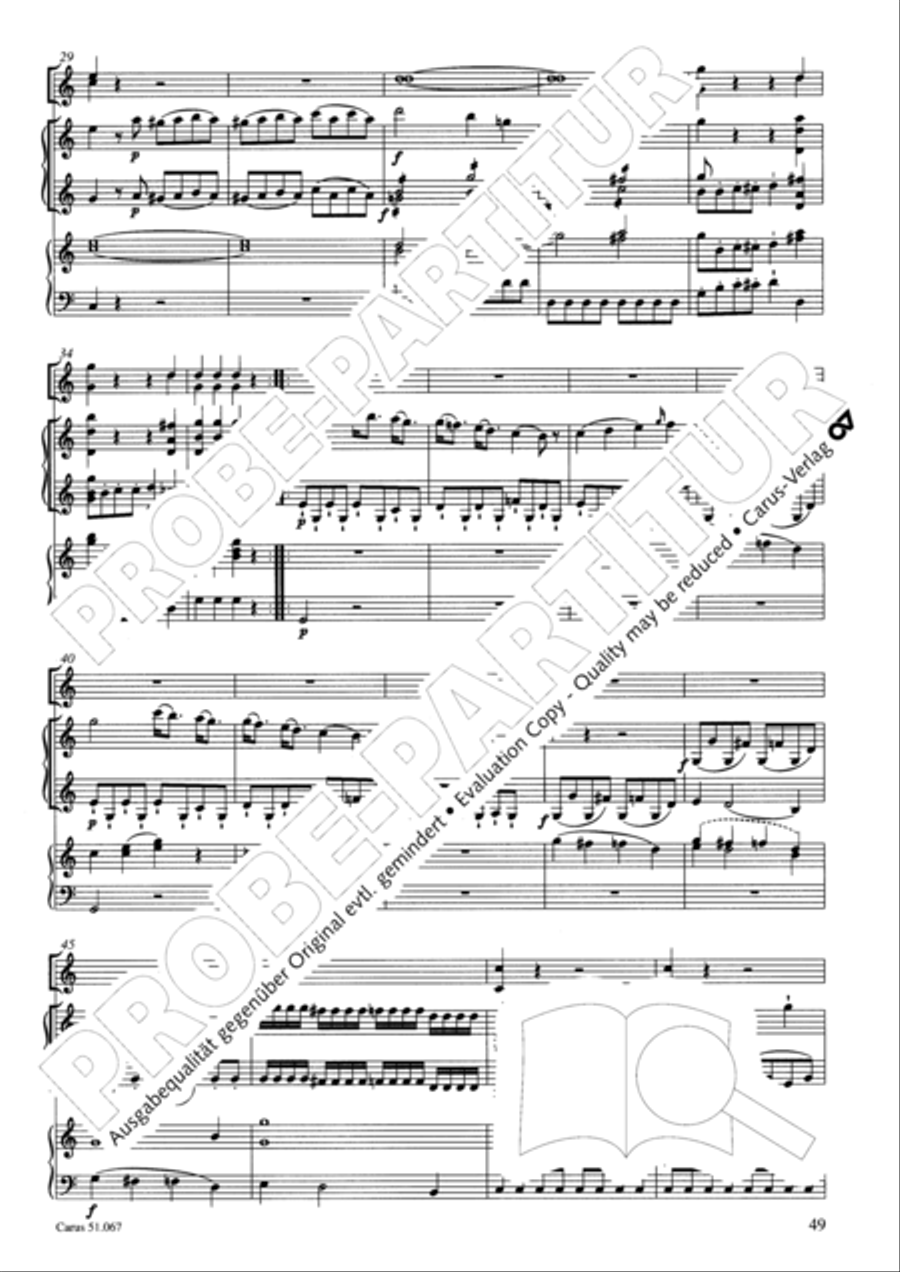 Church Sonatas Church Sonatas Collection / Songbook scores gallery preview page 50