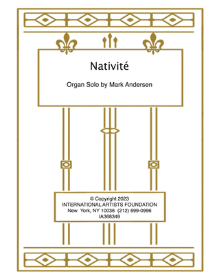 Nativité for organ by Mark Andersen