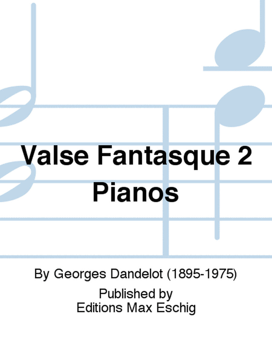 Valse Fantasque 2 Pianos