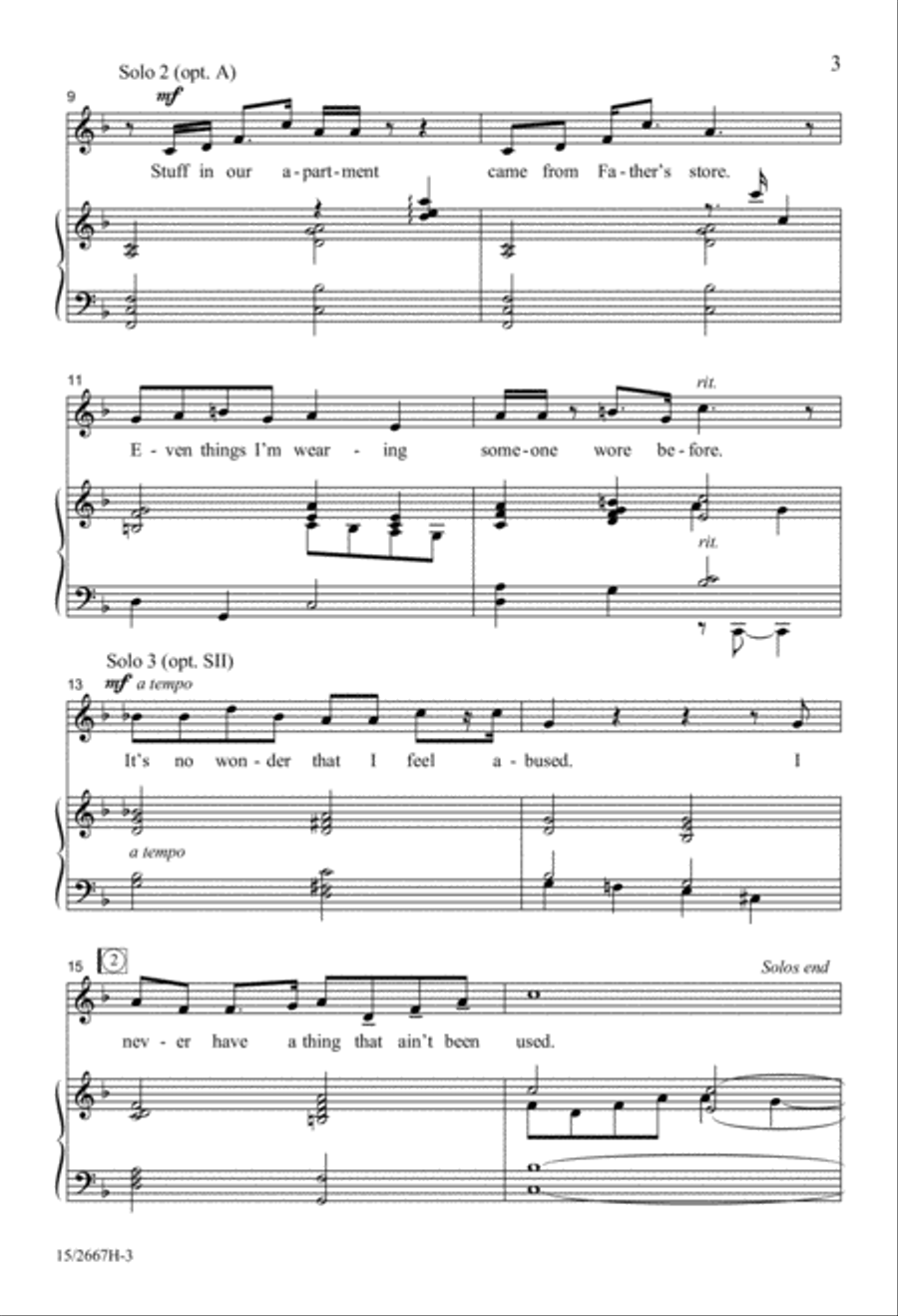 Second-Hand Rose Second-Hand Rose SSA scores gallery preview page 4