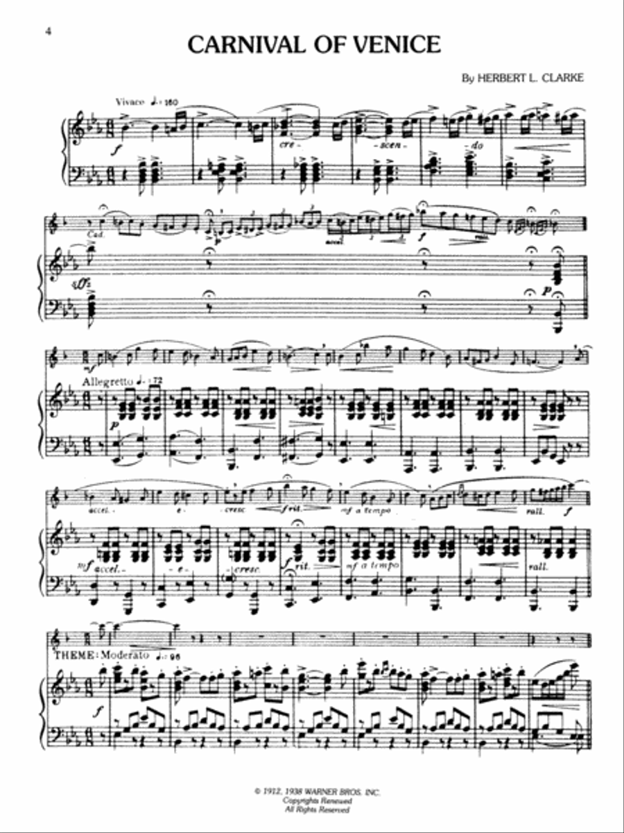 The Best of Herbert Clarke Cornet scores gallery preview page 3
