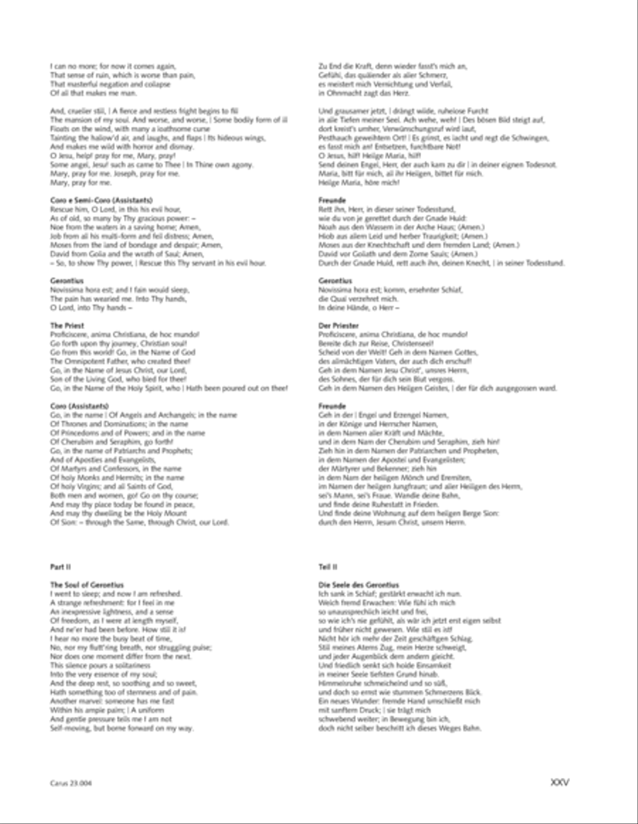 The Dream of Gerontius Divisi scores gallery preview page 20