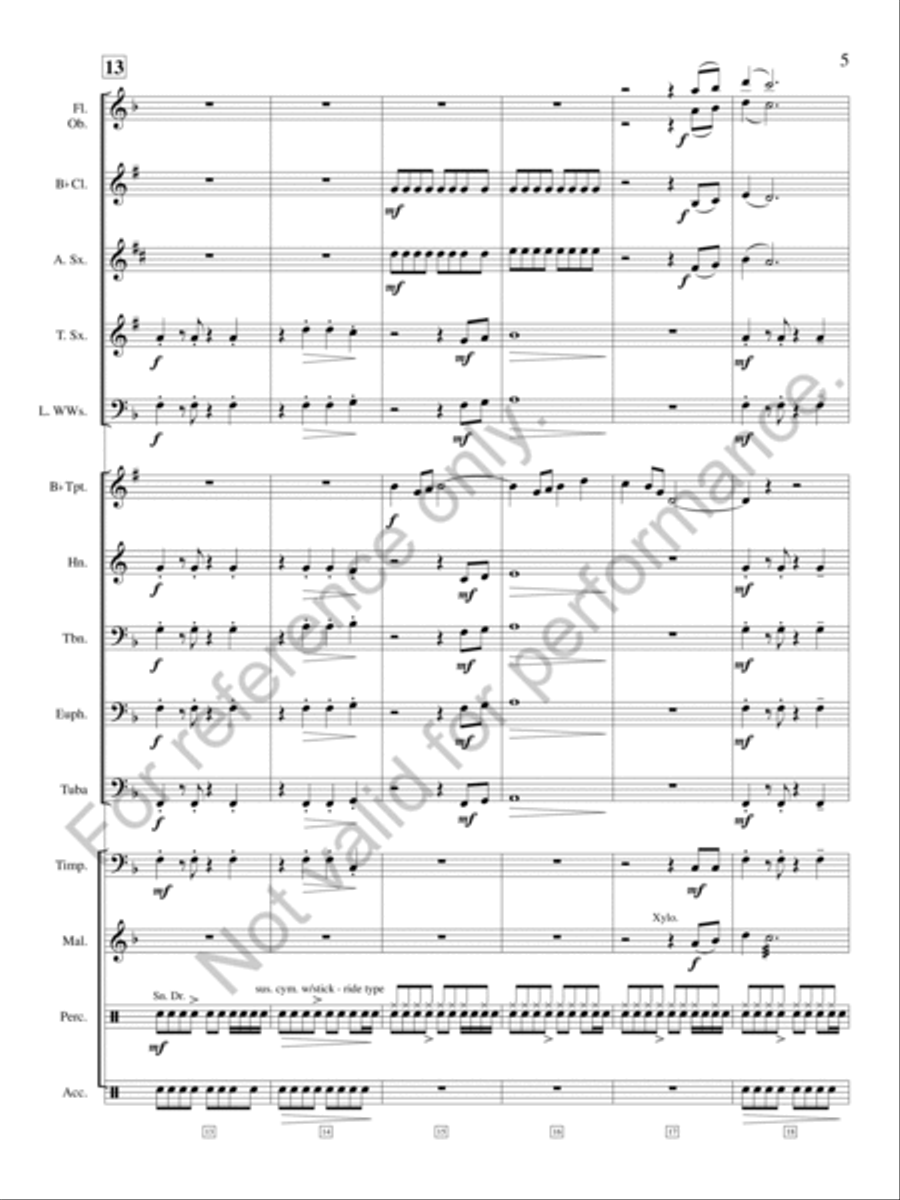 Iditarod Iditarod Concert Band scores gallery preview page 6