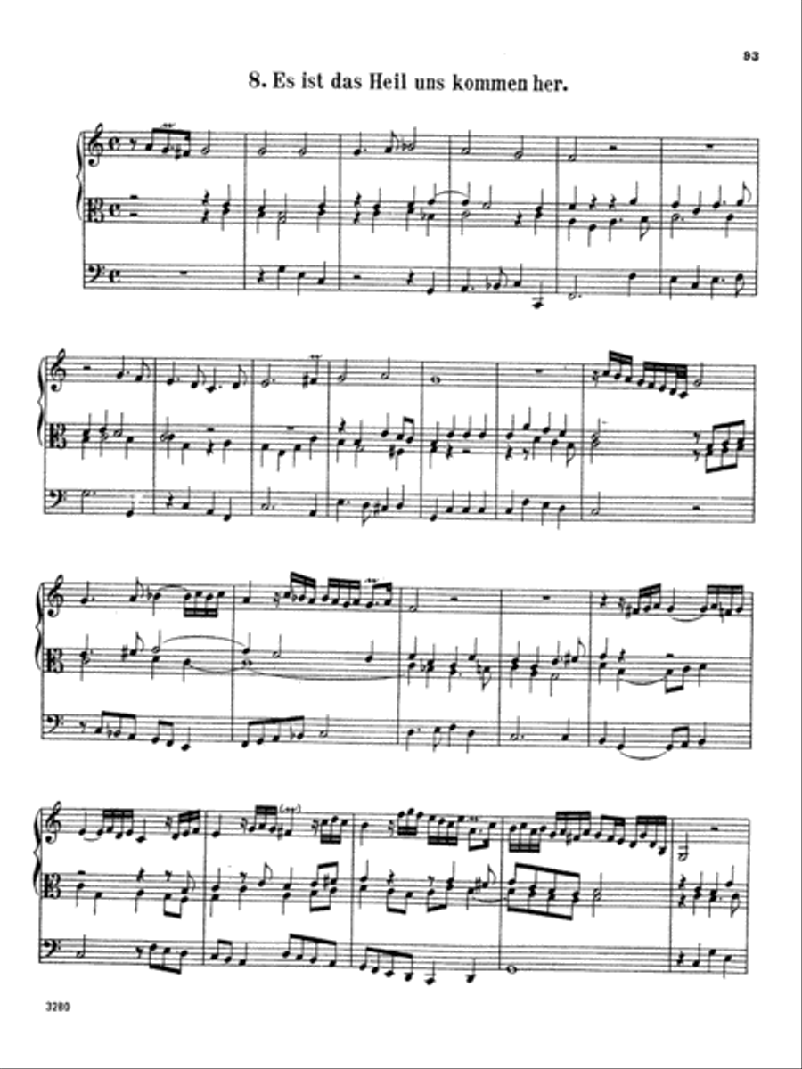 Buxtehude: Organ Works, Volume IV Organ scores gallery preview page 1