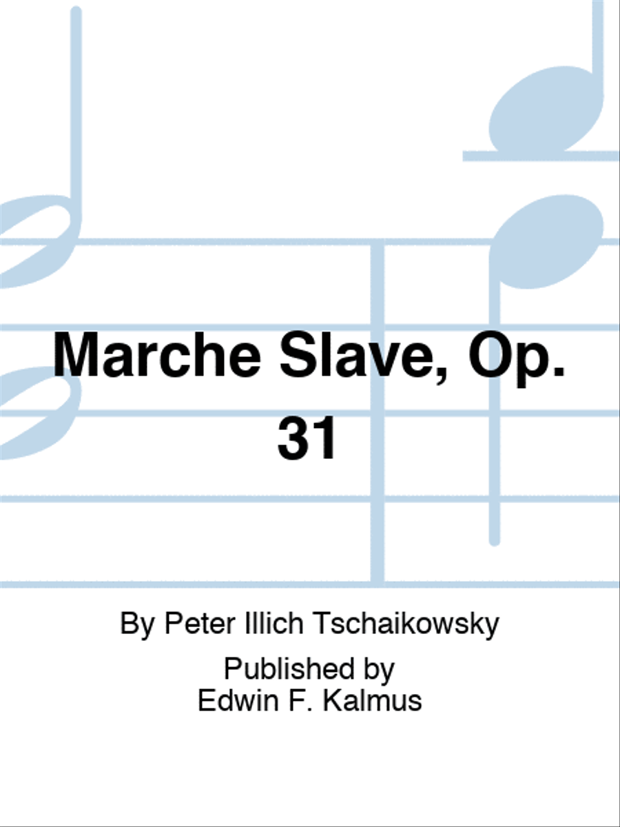 Marche Slave, Op. 31 Set of Parts scores gallery preview page 1