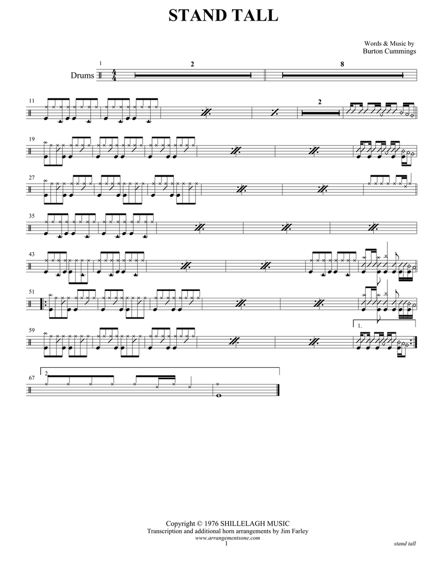 Stand Tall Large Ensemble scores gallery preview page 2