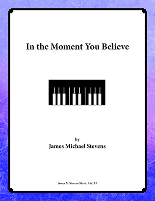 Book cover for In the Moment You Believe