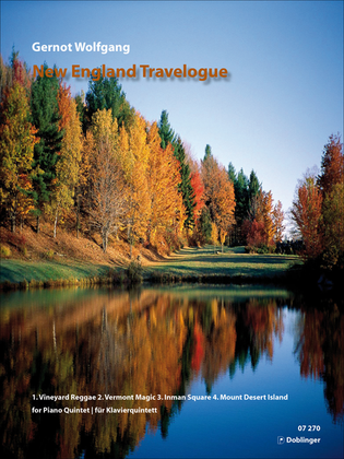 Book cover for New England Travelogue