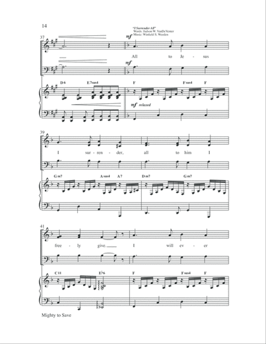 Easy Settings 2 3-Part scores gallery preview page 16