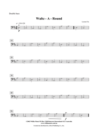 Book cover for Waltz-A-Round: String Bass