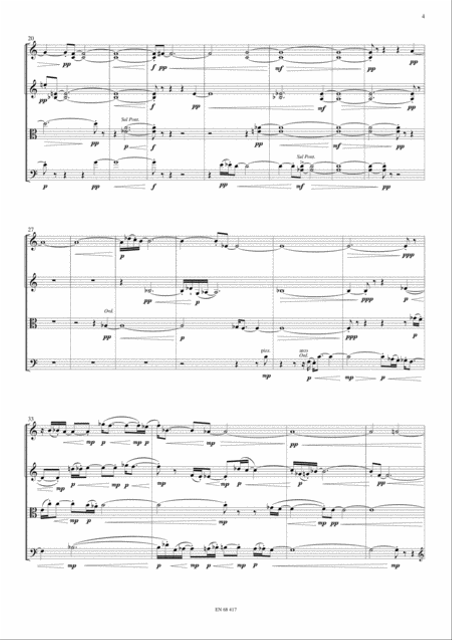 Cuarteto de Cuerdas Nº4 "El Selk'nam" (String Quartet Nº4 - "The Selk'nam")
