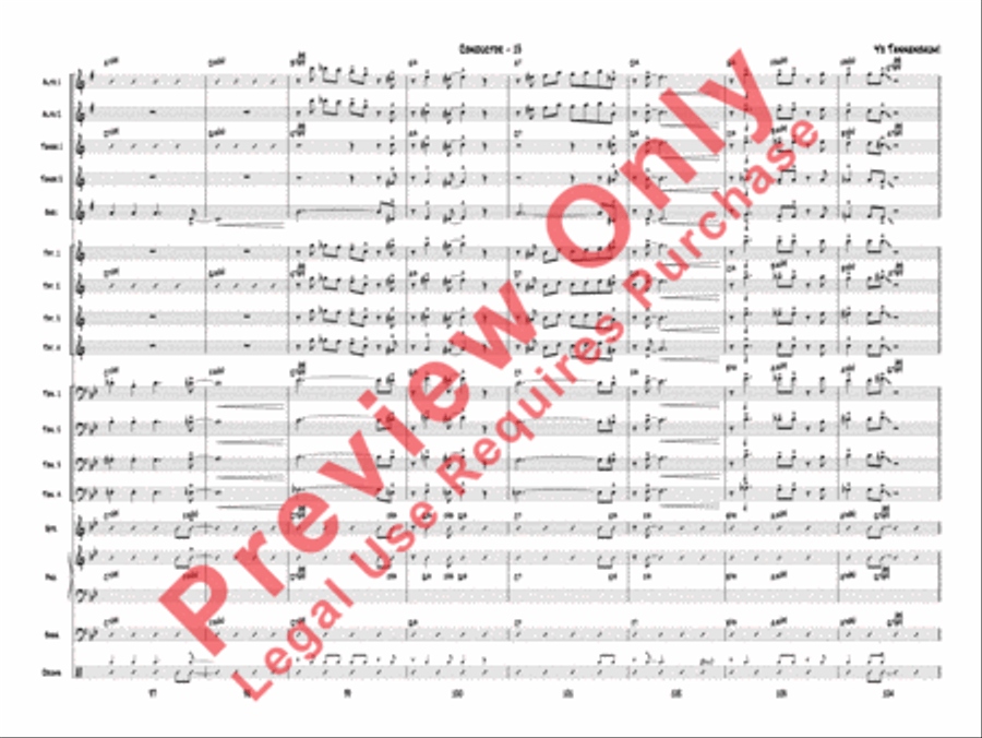 Yo Tannenbaum! Jazz Ensemble scores gallery preview page 16