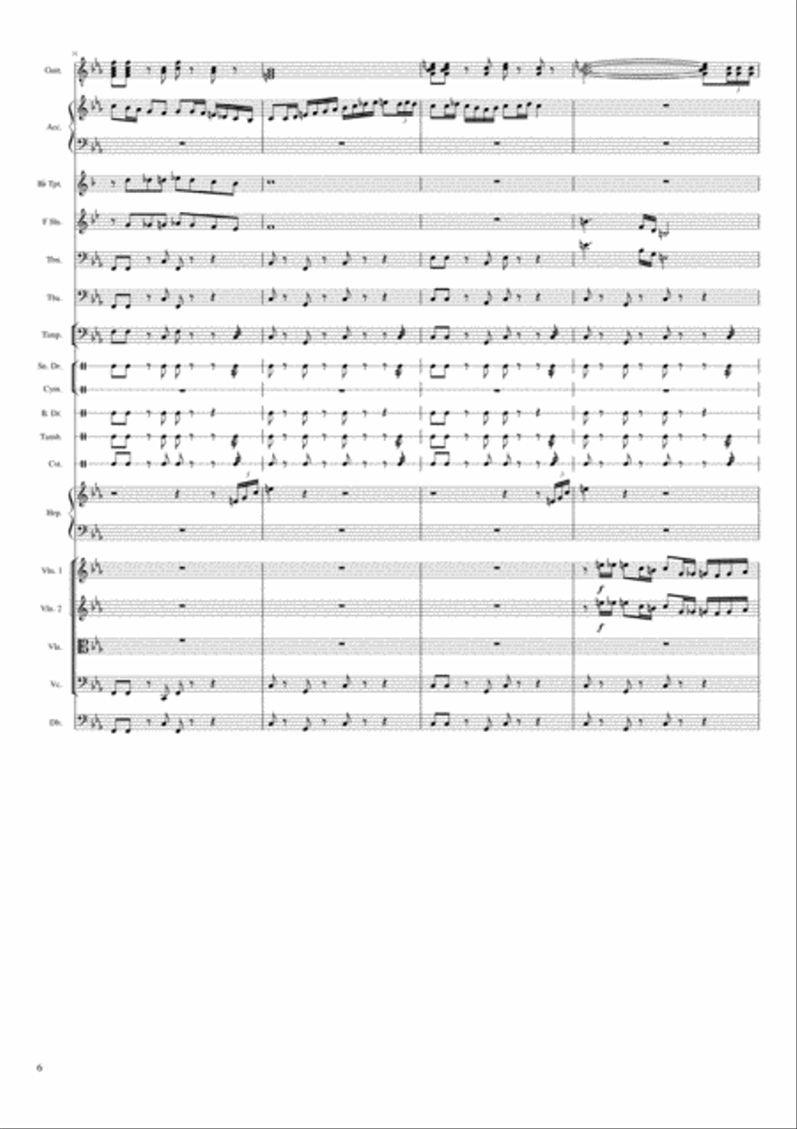 The Fabulous Don Alvarado Large Ensemble scores gallery preview page 6