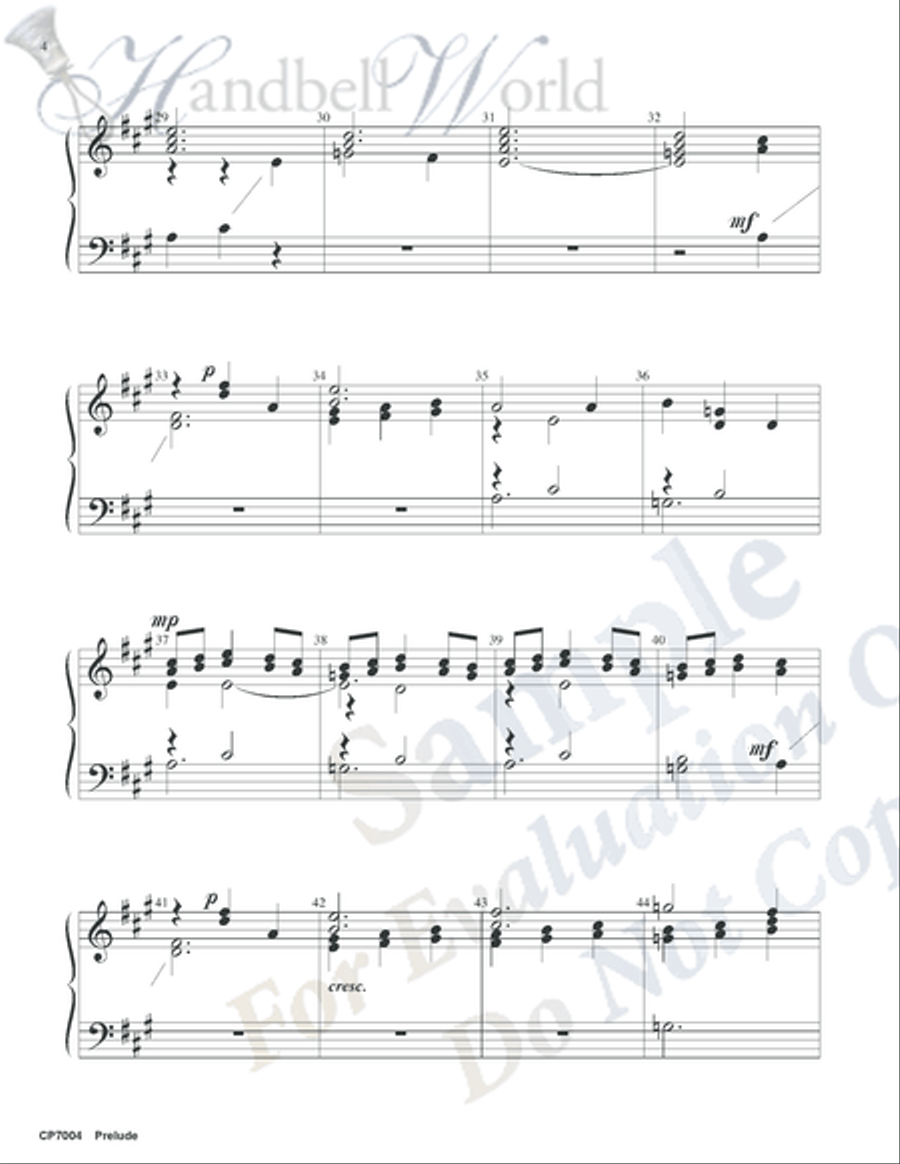 Prelude 2-Octaves scores gallery preview page 3