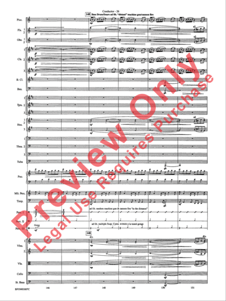 Inchon Full Orchestra scores gallery preview page 31