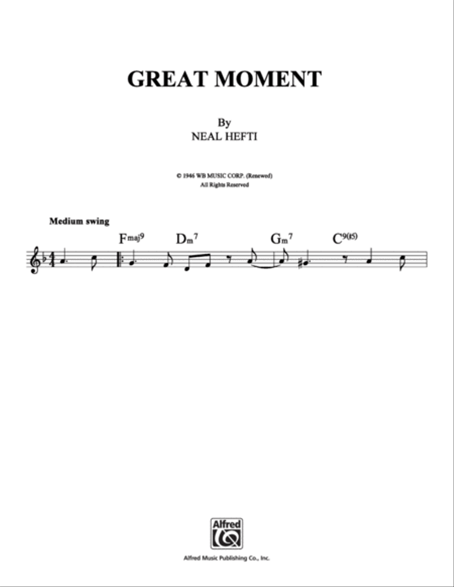 Great Moment School and Community scores gallery preview page 1